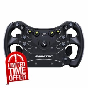 Corsair FANATEC Sim Racing CSL Steering Wheel GT3 – Overmolded Grips
