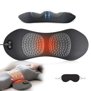 Smooth Spine Back Massager with Heat Vibration Traction