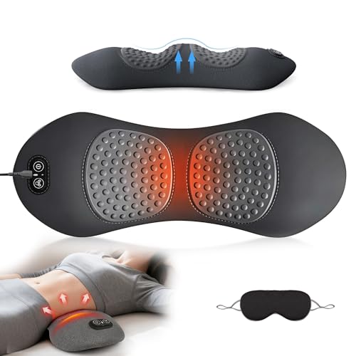 Smooth Spine Back Massager with Heat Vibration Traction