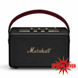Marshall Kilburn III Portable Bluetooth Speaker - Black & Brass