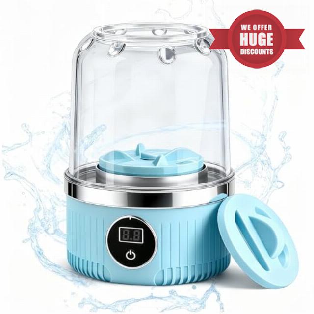 Portable Mini Washing Machine - 2025 Upgraded Washer for Underwear
