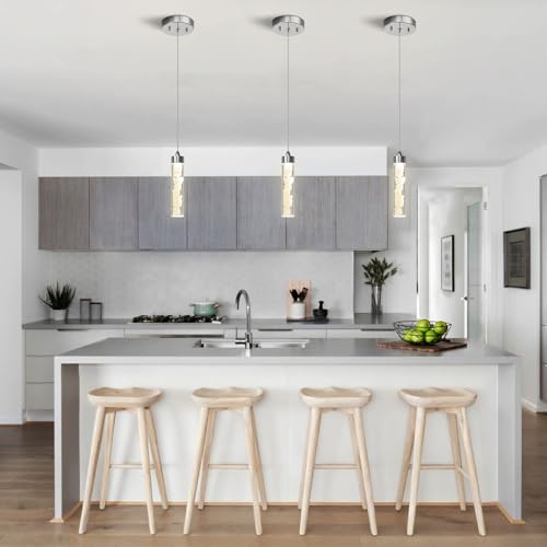 3CCT Modern Crystal Stone Pendant Light Fixtures