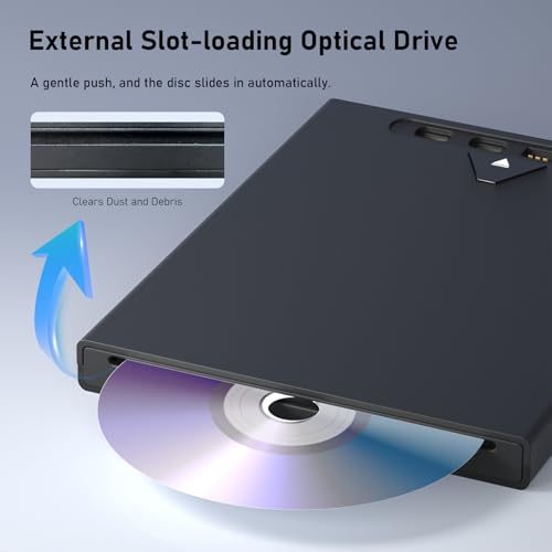 3D Blu Ray Burner with Bag for Windows MacOS Linux