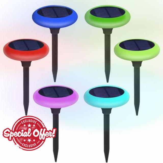 Solar Garden Pathway Lights