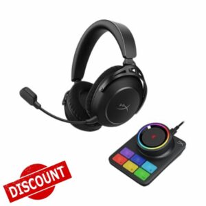 HyperX Cloud Alpha 2 – Wireless Gaming Headset with 53mm Dual-Chamber Drivers and up to 250 Hours Battery Life