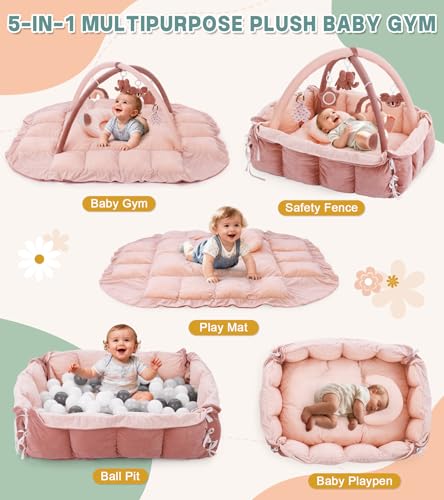 Tummy Time Pillow & 12 Learning Cards