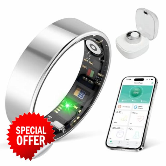 Smart Ring with Sleep Monitoring