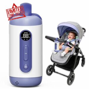 Rechargeable Hands-Free Baby Rocker & Sleep Soother – Portable Vibration Device with 6 Levels