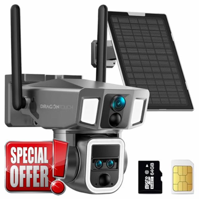 4G LTE Cellular Security Camera Outdoor