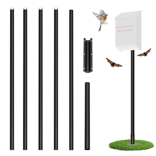 Heavy Duty Bat Houses Kit with Ground Socket