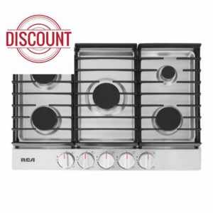 RCA R-CTGL305SS 30 in. Legacy Collection Drop-In Gas Cooktop