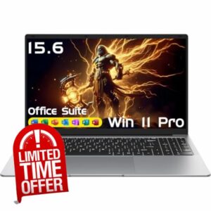Laptop Computer 15.6" Win11 Pro Laptops 8GB RAM 256GB SSD
