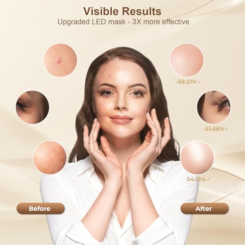 LED Face Mask Light Therapy at Home