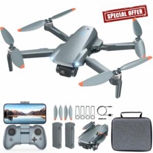 FPV Drone with Camera 1080P HD - Foldable RC Quadcopter for Adults Beginners Kids