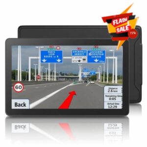 GPS Navigator for Car Truck RV- Navigation System 9 Inchs Touchscreen Navigator with 2025 US/CA/MX Maps