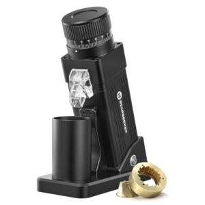 55mm Titanium Burr - Professional Espresso Grinder with Stepless Adjustment