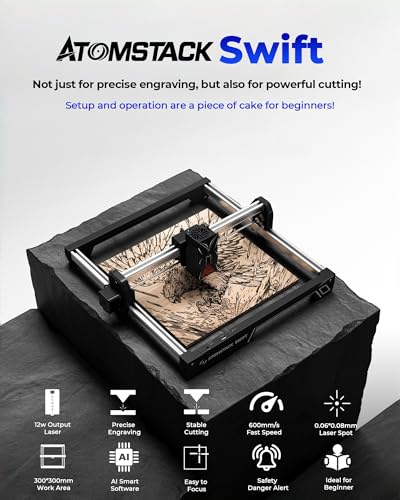 12000mW Output Laser Cutter