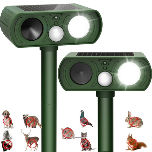Deer Repellent Devices Squirrel Cat Raccoon Rabbit Dog Deterrent