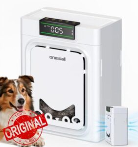 Oneisall Air Purifiers for Home Pets with Double-Sided Inlet