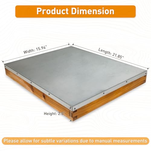 Metal Top Beehive Lid