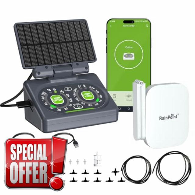 RAINPOINT Smart Automatic Watering System for 15 Potted Plants