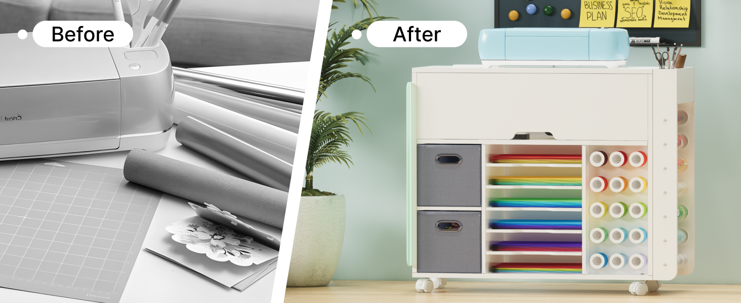 crafting organizer and storage