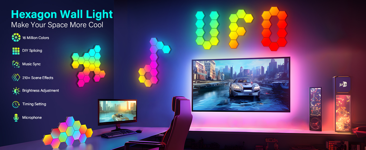 hex lights