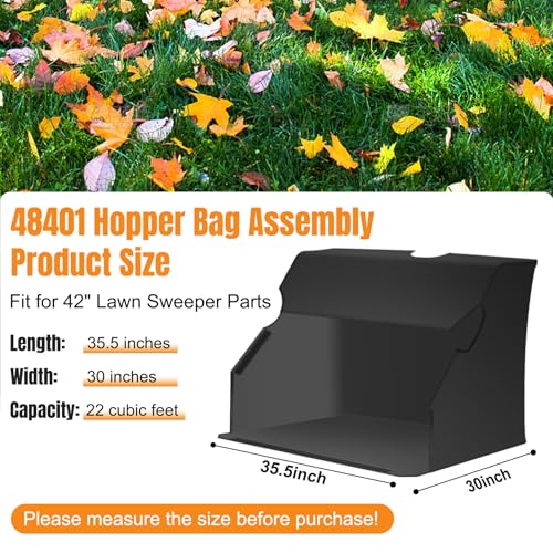 Leaf Sweeper Bag Replacement for 71-242112 & 71-242113 Lawn Sweepe