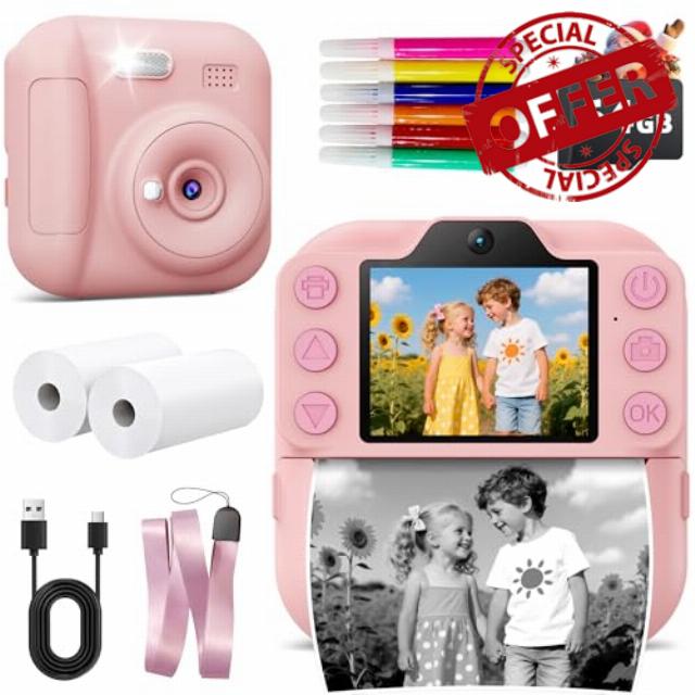 Kids Camera Instant Print