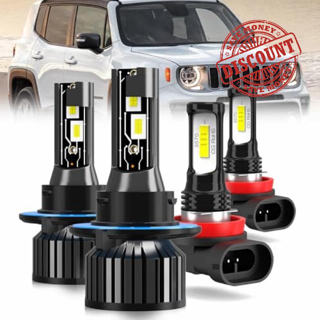 For 2015-2023 Jeep Renegade light Bulbs