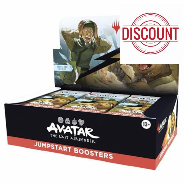 Magic: The Gathering | Avatar: The Last Airbender Jumpstart Booster Box | 24 Packs | 2-Player Card Game