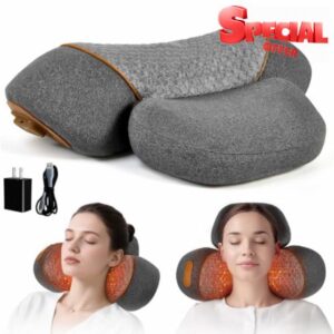3- in -1 Rechargeable Neck Massage Pillow - Neck Massager