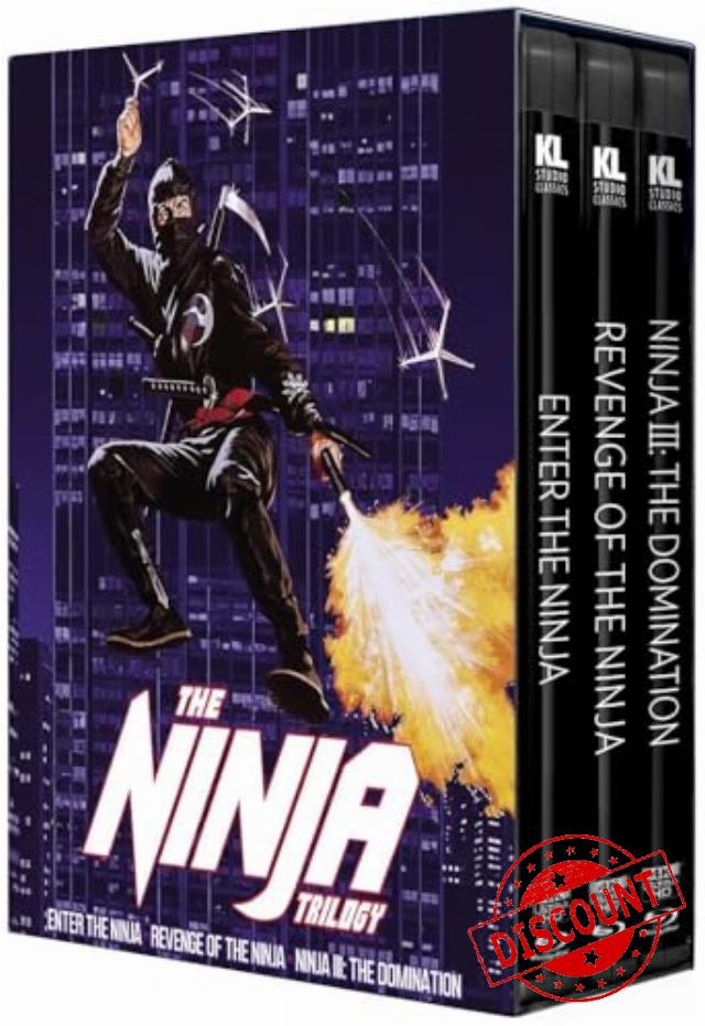 Ninja Trilogy Enter the Ninja | Revenge of the Ninja | Ninja III: The Domination 4KUHD