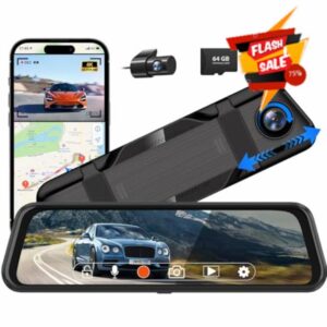 4K Rear View Mirror Camera