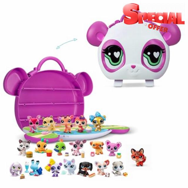 Littlest Pet Shop- Collect & Display Collection - Series 4 - Gen 7 Authentic LPS Bobble Head Toy Figure