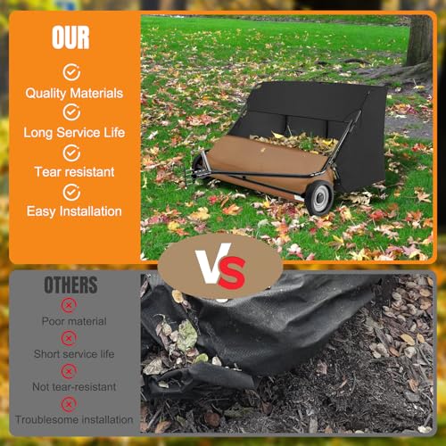 Lawn Bag Fit for agri-Fab 42" Tow Lawn Sweeper Parts