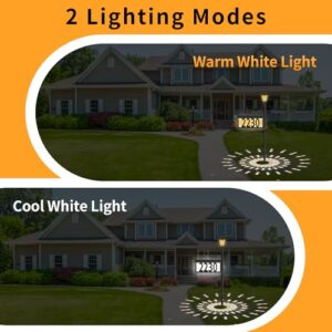Solar Address Signs for Yard