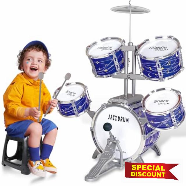 Kids Drum Set for Toddlers 1-3