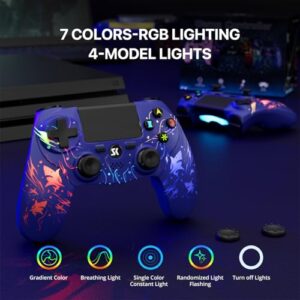 Wireless Controller for PS4/Pro/Slim/PC/Mac
