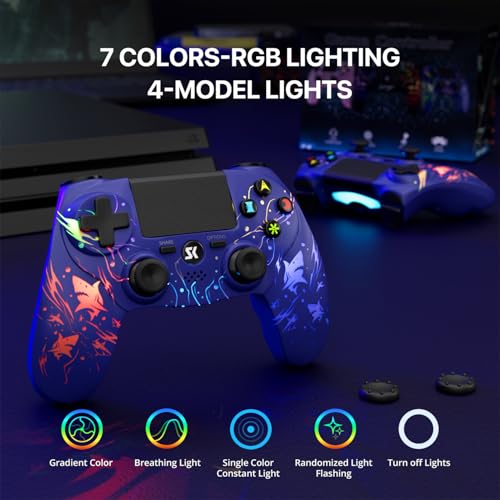 Wireless Controller for PS4/Pro/Slim/PC/Mac