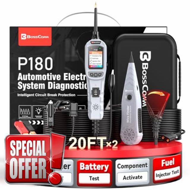 BOSSCOMM P180 Automotive Power Circuit Probe Tester