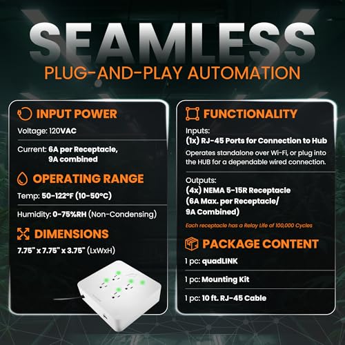 and Fans with Sensor Triggers