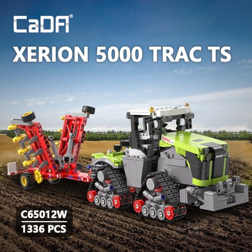 1336pcs Harvester Model Set for Adults