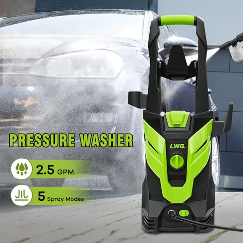 Pressure Cleaning Machine with Foam Cannon for Cars/Fences/Driveways/Patios/Home Cleaning