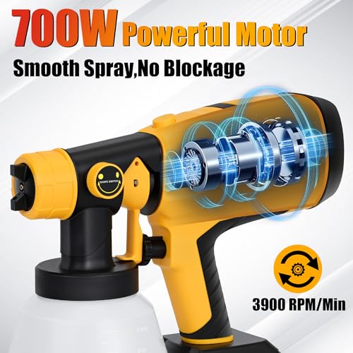 Electric Spray Paint Gun for House Painting Furniture
