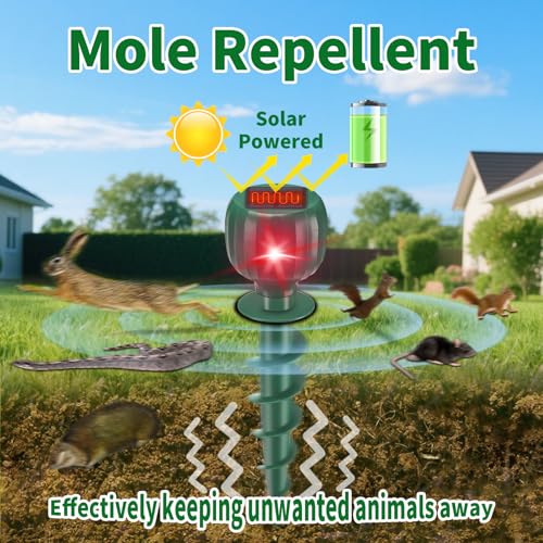 6 Pack Ultrasonic Snake Repellent Outdoor