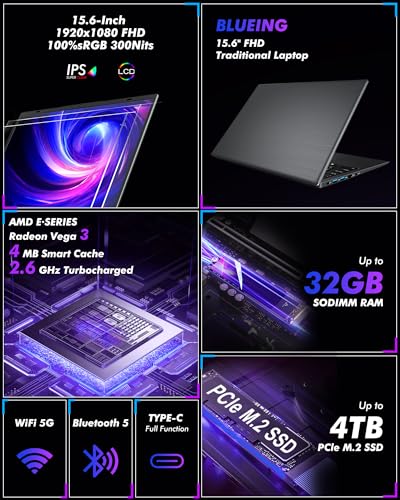 Laptop with AMD 3020e (Up to 2.6GHz)
