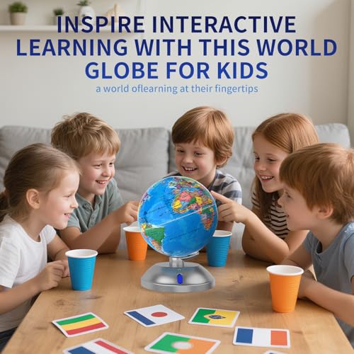 9-inch design world globe