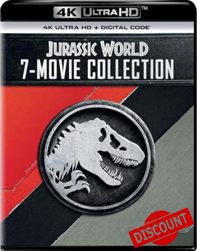 Jurassic 7-Movie Collection (4K Ultra HD + Digital)