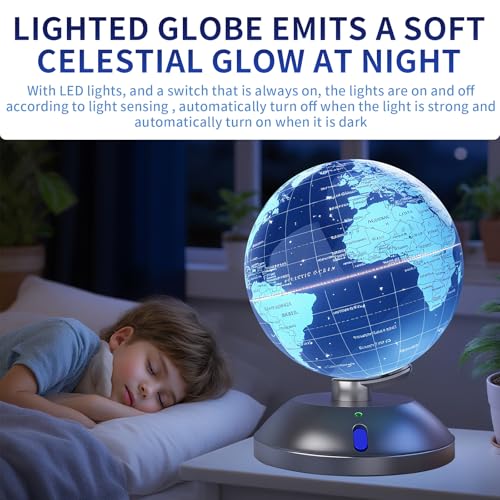 built-in LED night light